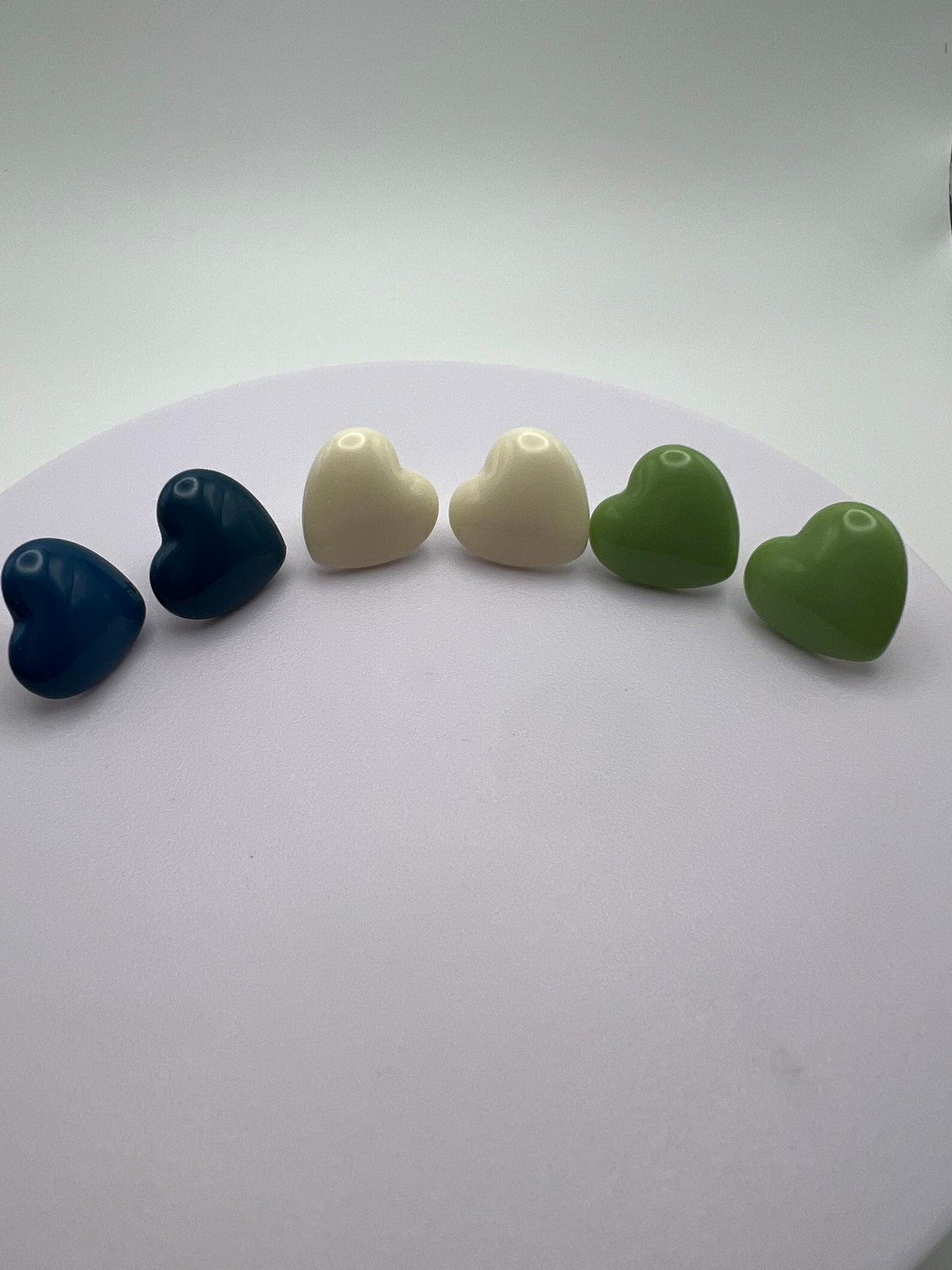 Heart Stud Earrings