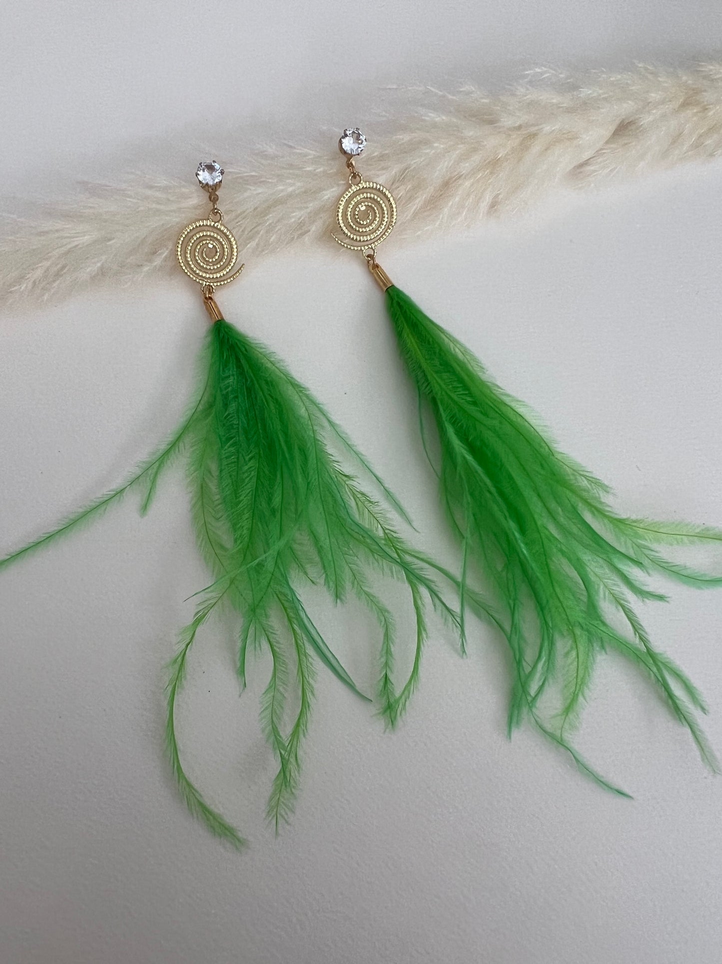 Whimsical Feather Earrings