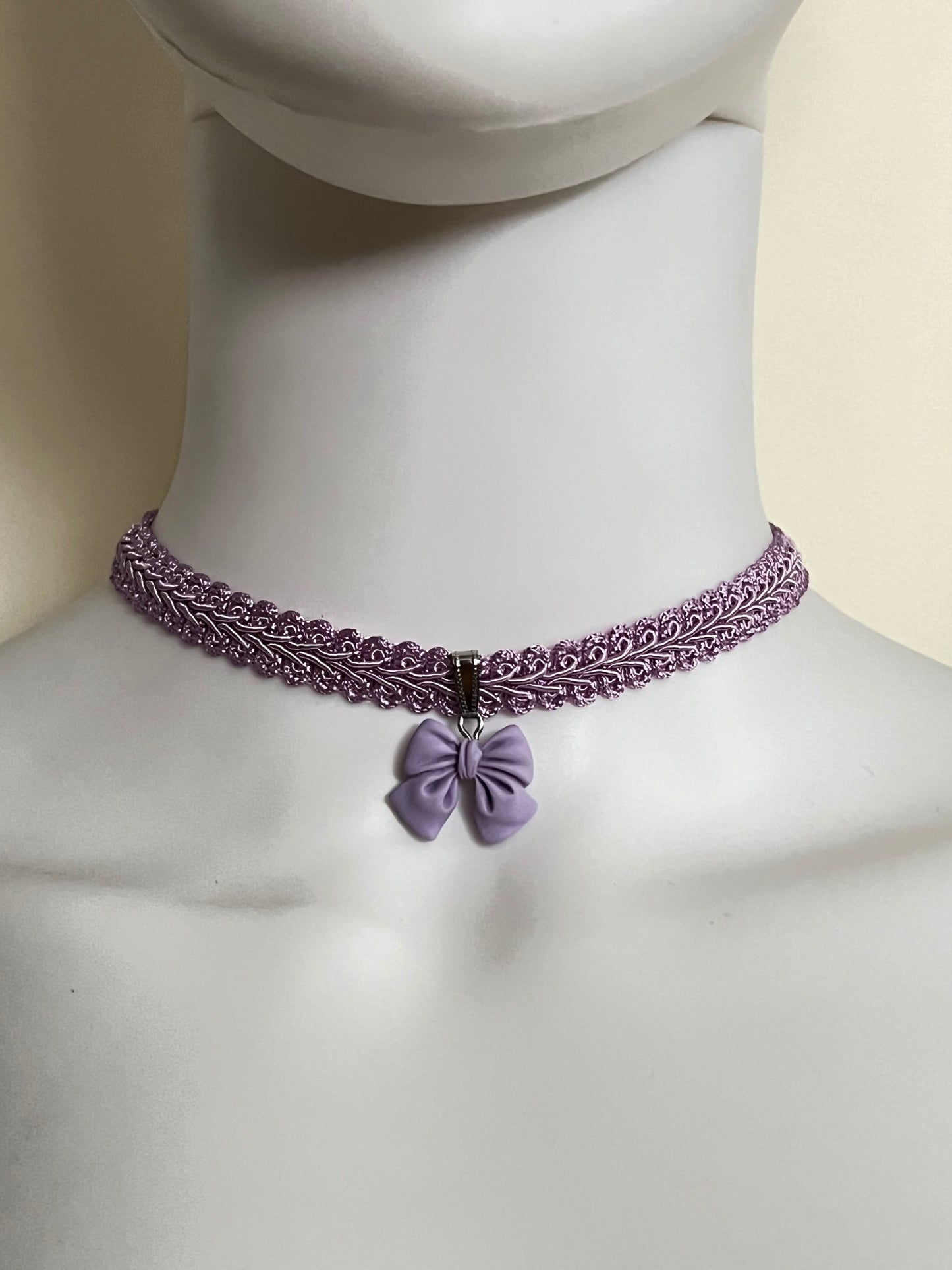 Cute Bow Pastel Color Chokers