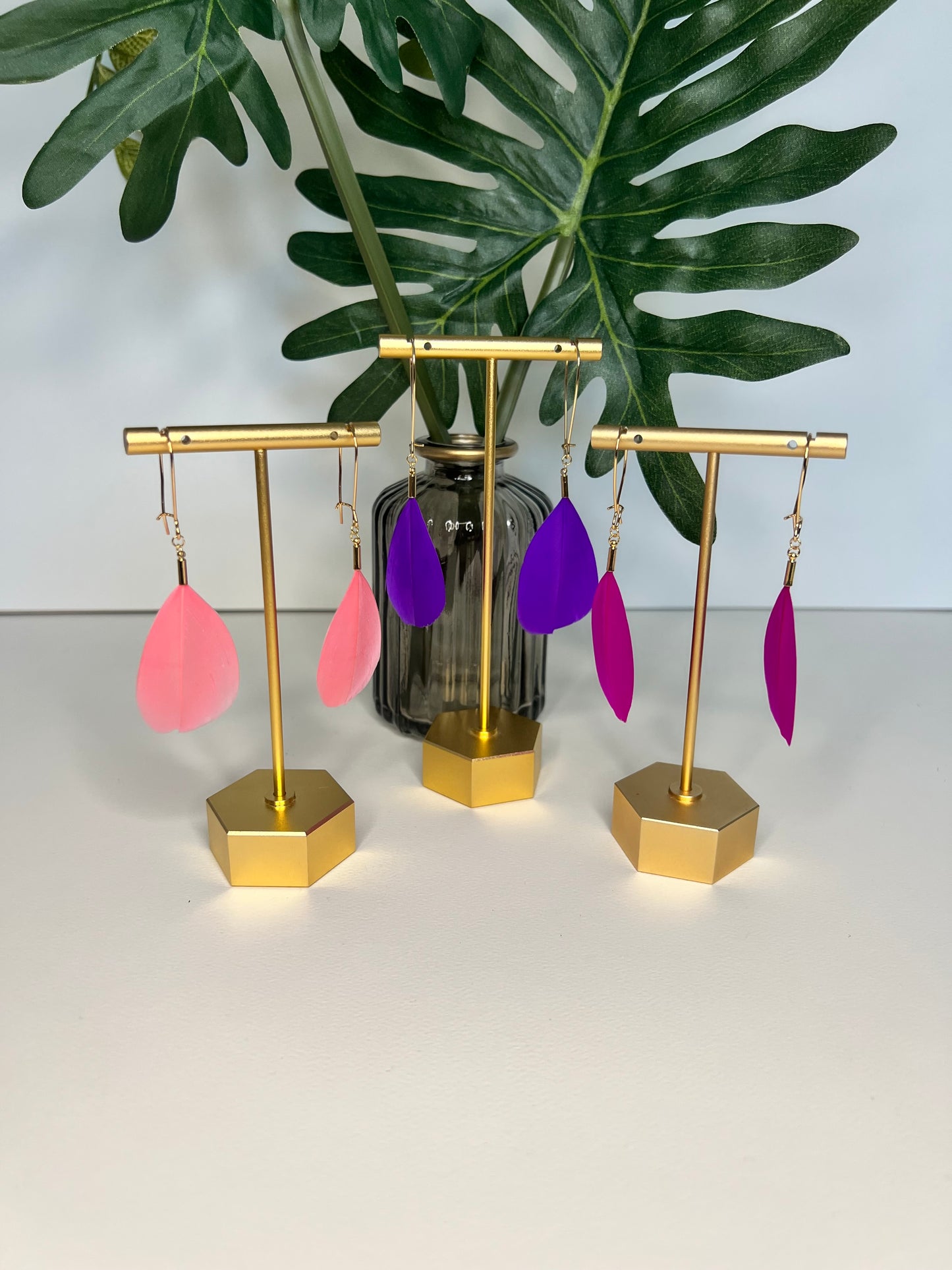 Flirty Lightweight Feather Earrings