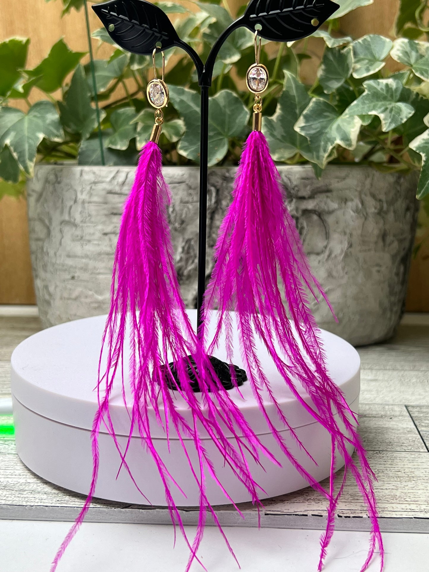 Whimsical Feather Earrings