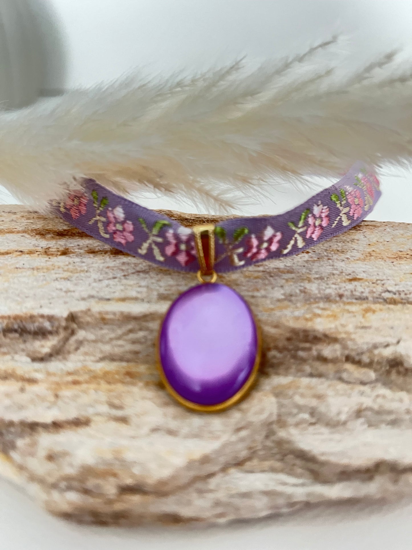 Floral & Flirty Oversized Lolita Choker