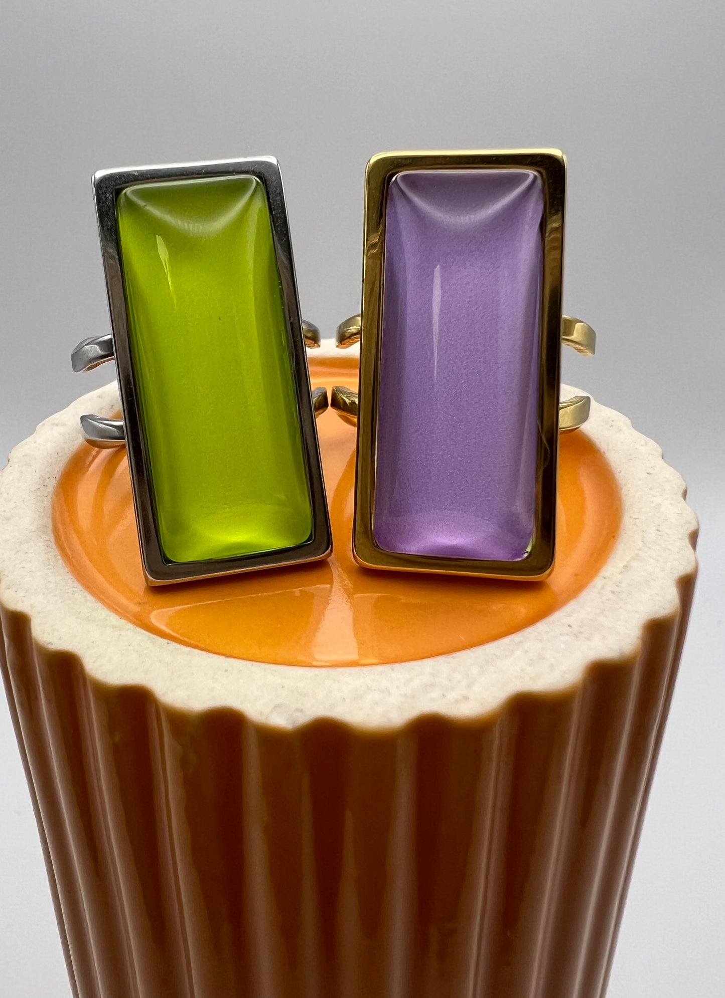 Bright Color Statement Ring