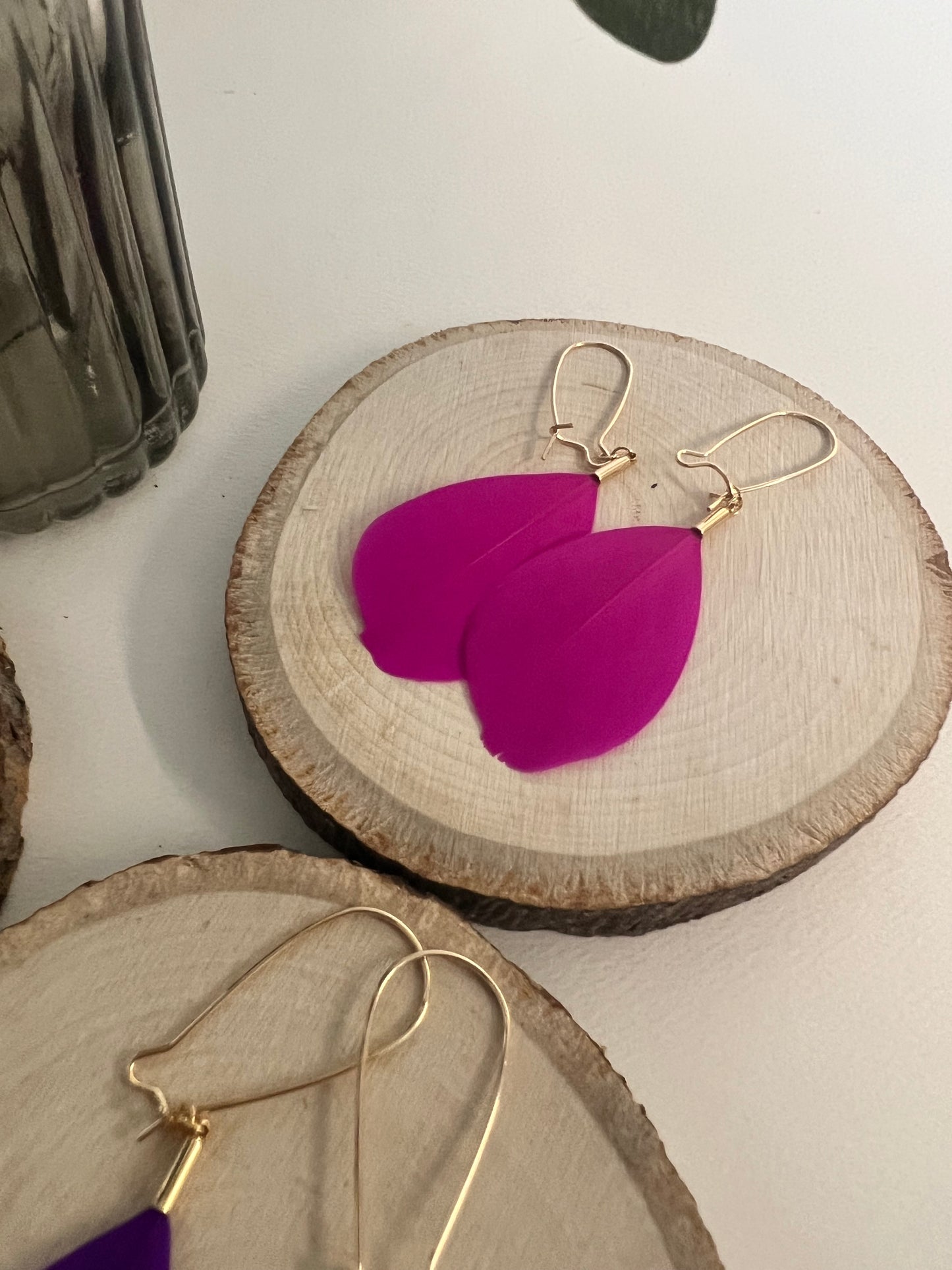 Flirty Lightweight Feather Earrings