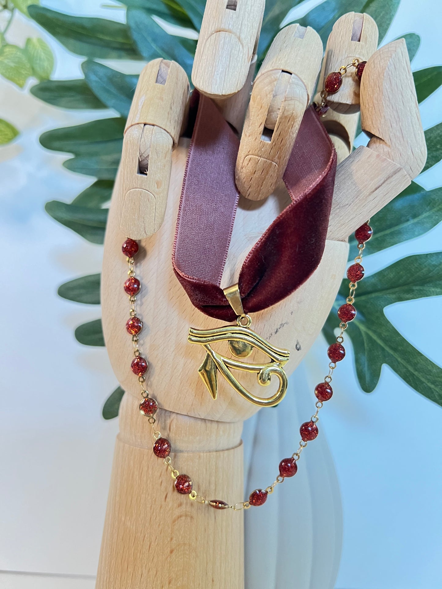 Eye of Horus Pendant Choker