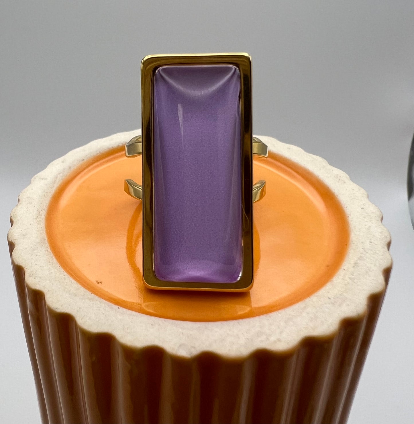 Bright Color Statement Ring