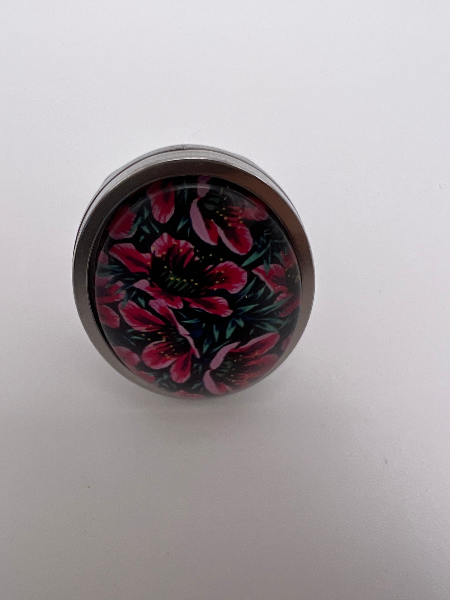 Flower Design Statement Rings