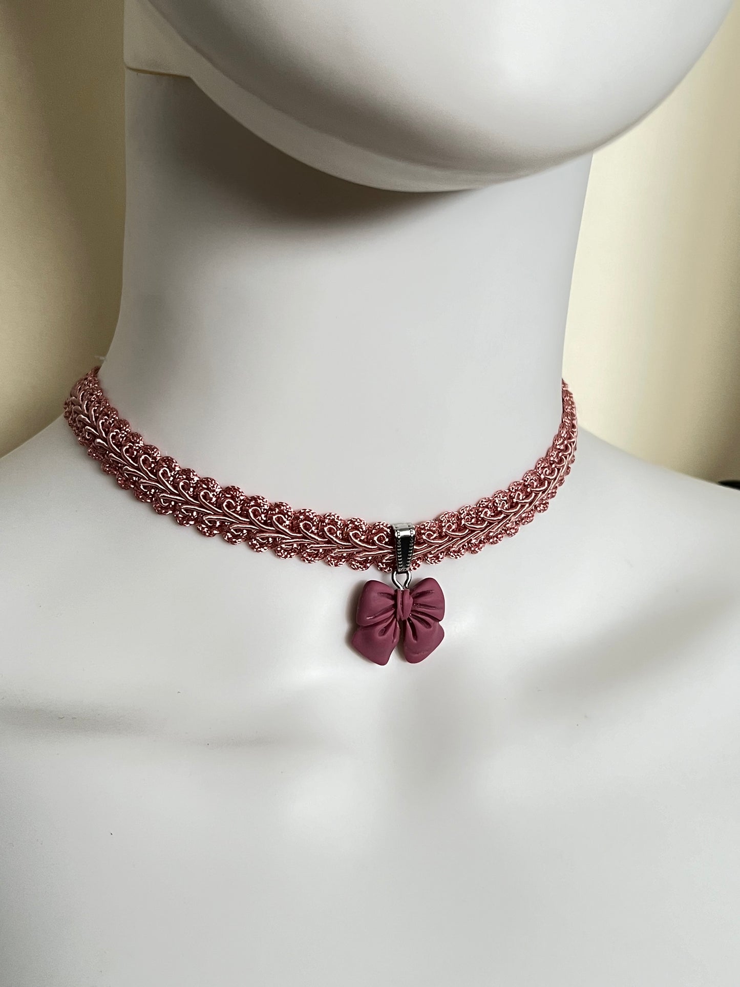 Cute Bow Pastel Color Chokers