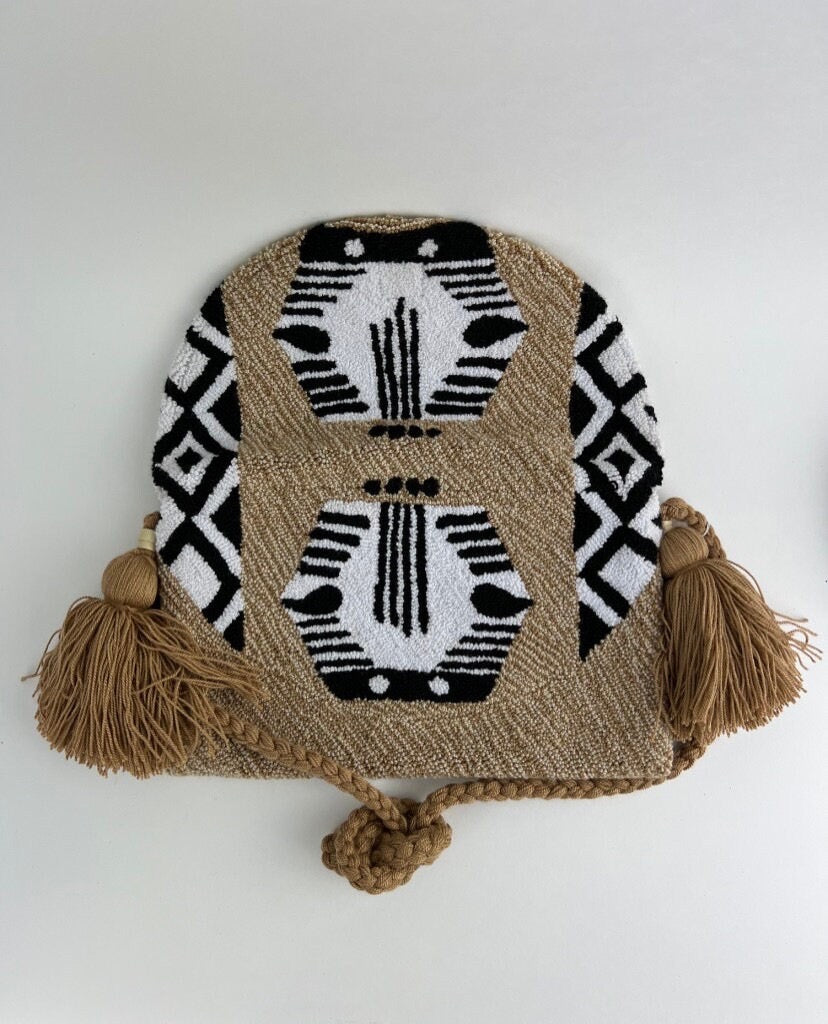Safari Pattern Shoulder Bag