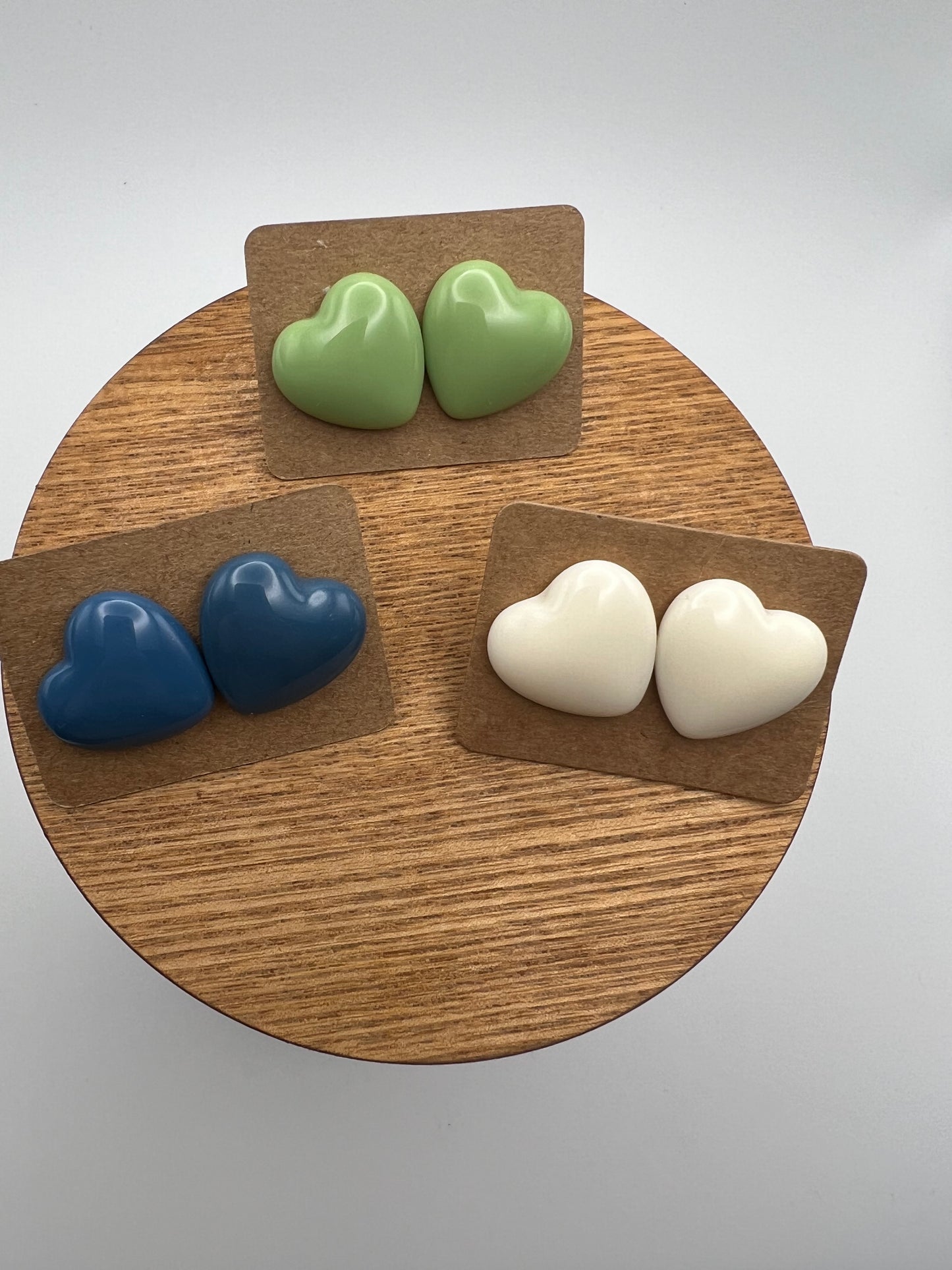 Heart Stud Earrings