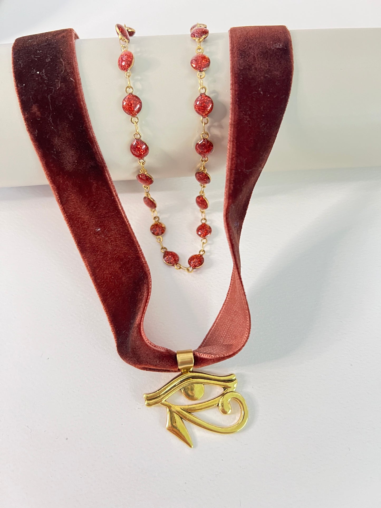 Eye of Horus Pendant Choker