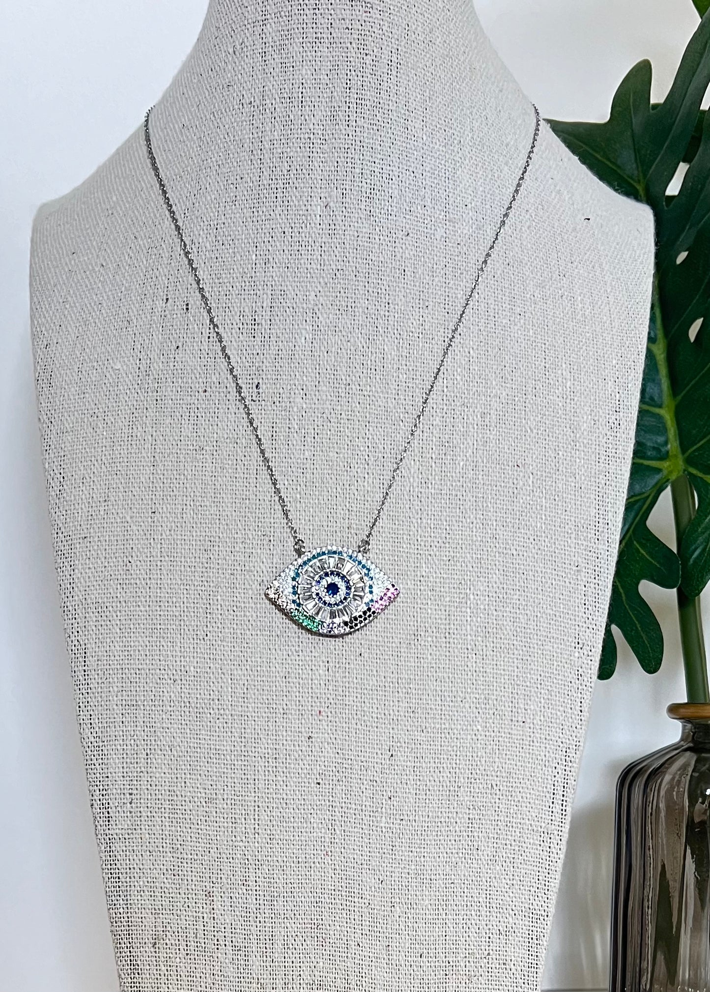 Elegant Evil Eye Necklace
