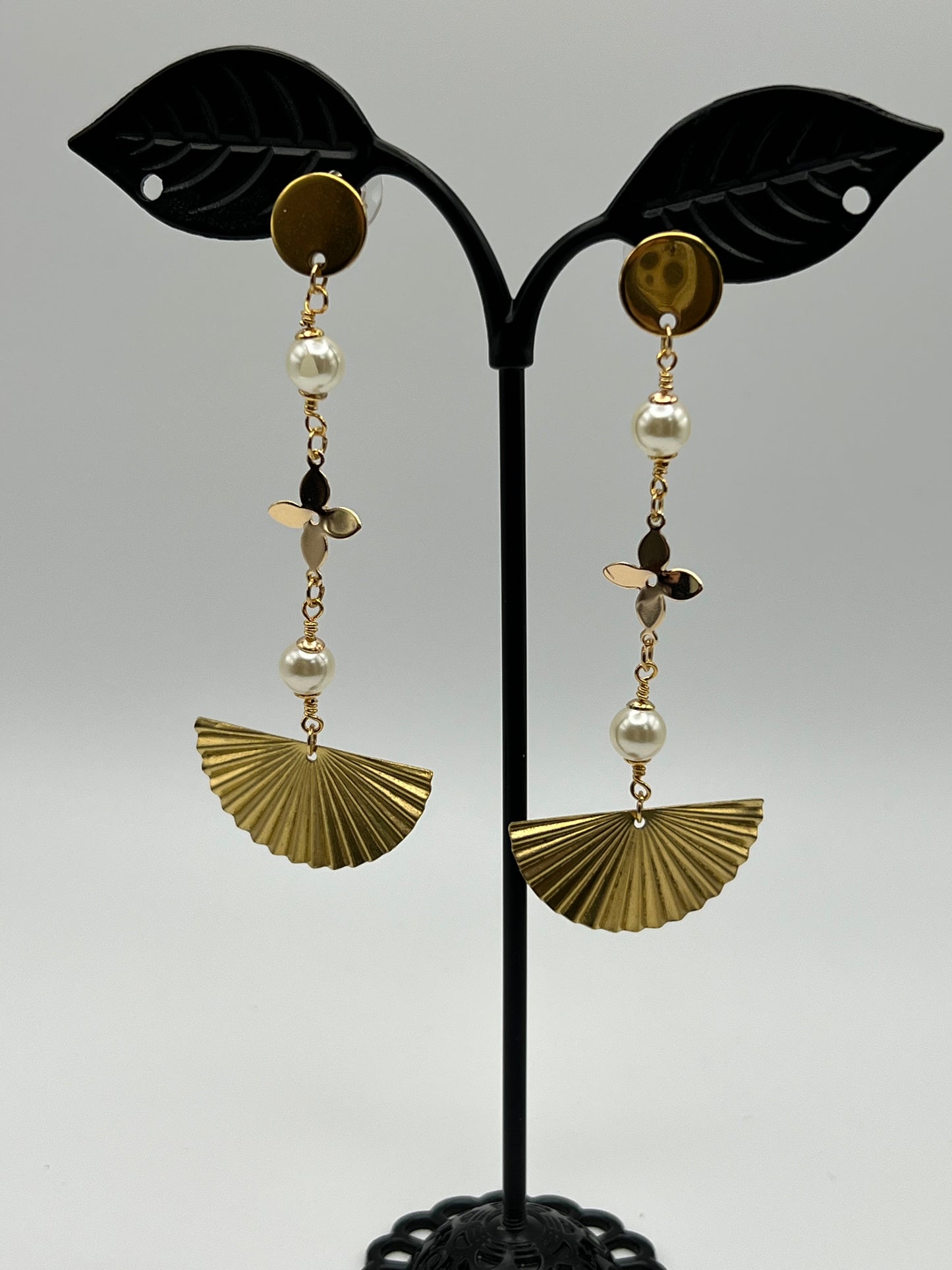 Flirty Romantic Long Dangle Earrings