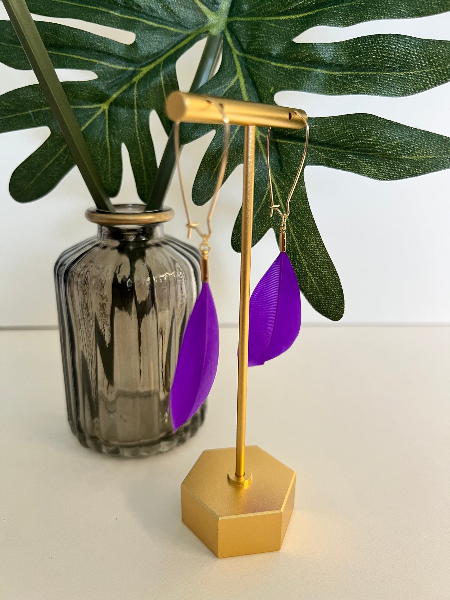 Flirty Lightweight Feather Earrings