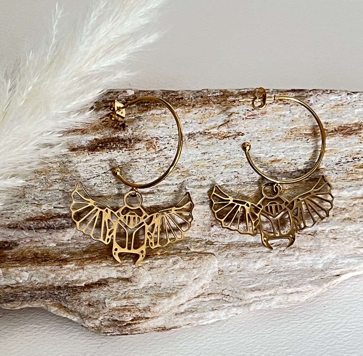 Ancient Egyptian Symbols Earrings