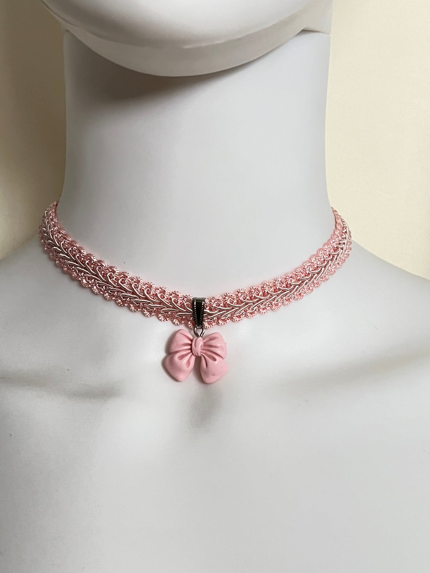 Cute Bow Pastel Color Chokers