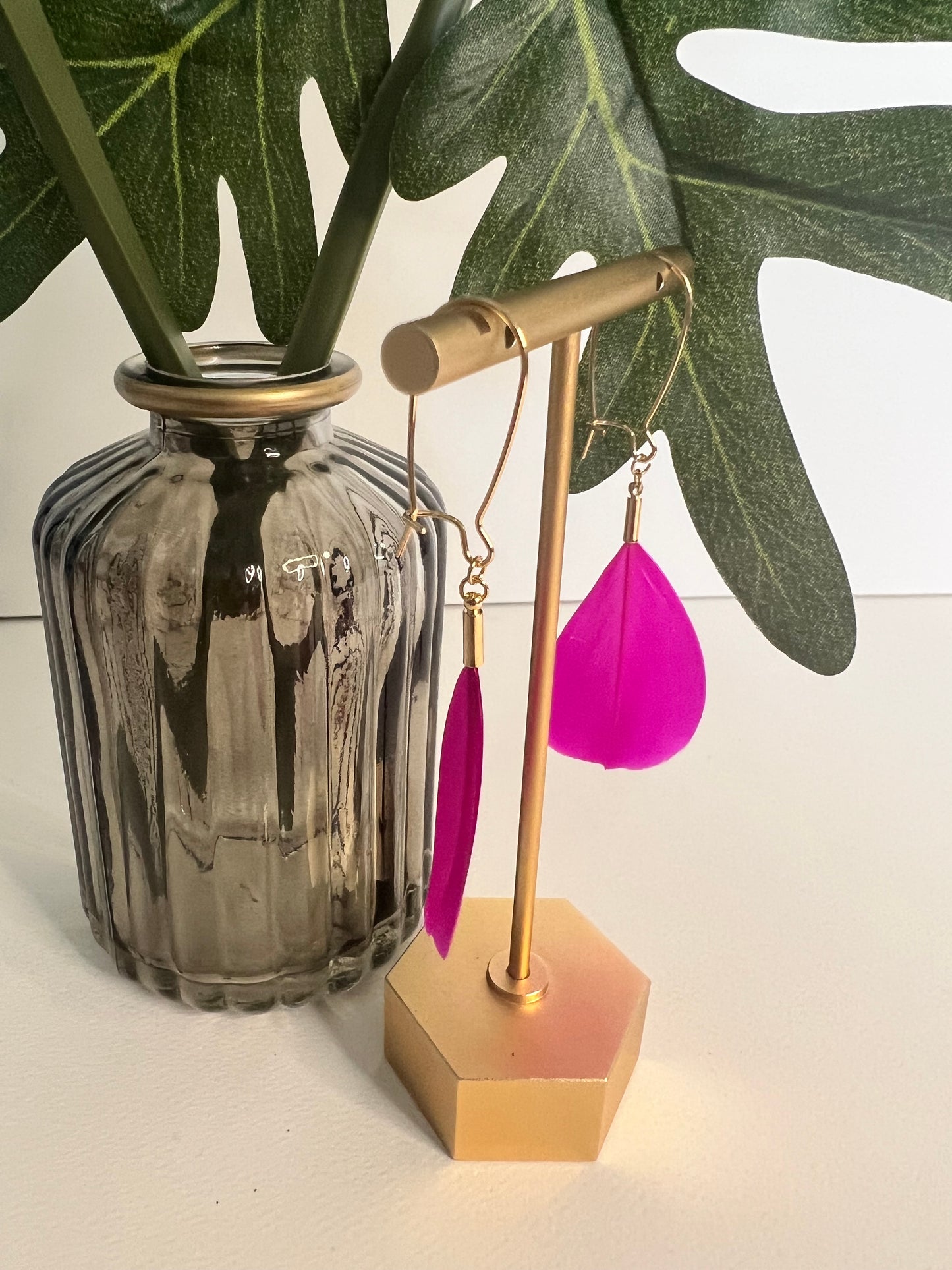 Flirty Lightweight Feather Earrings