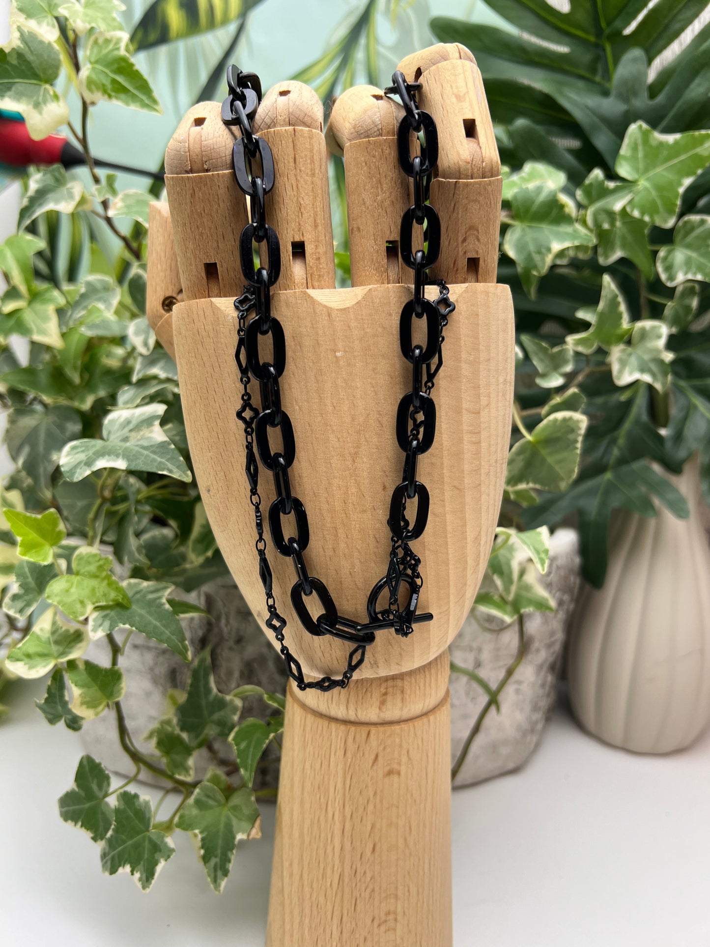 Gothic Layered Statement Necklace