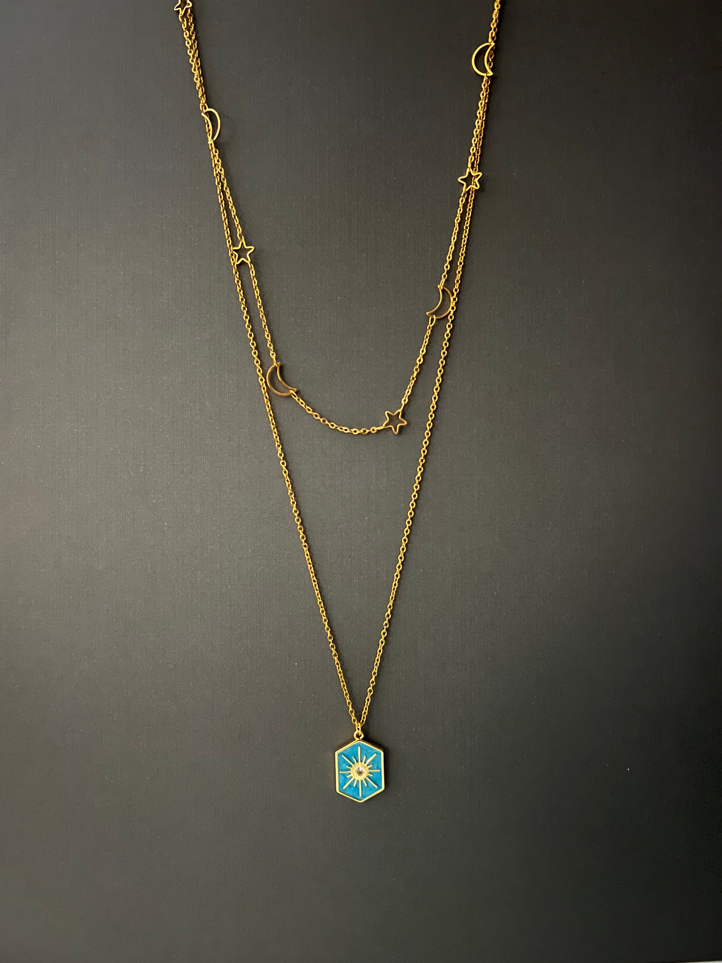 Celestial Layered Necklace