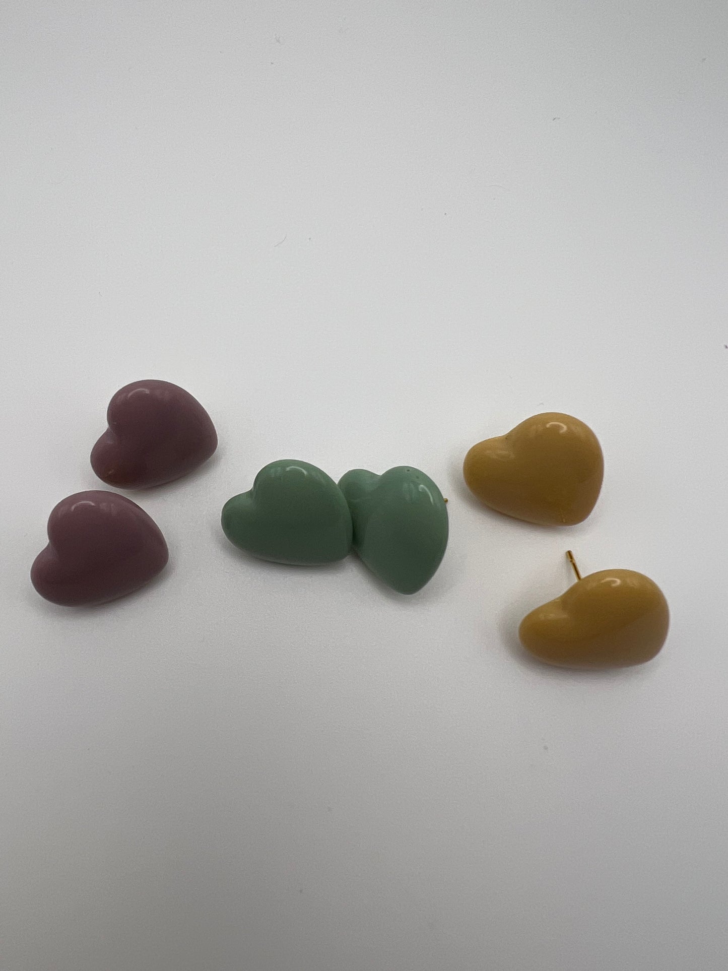 Heart Stud Earrings