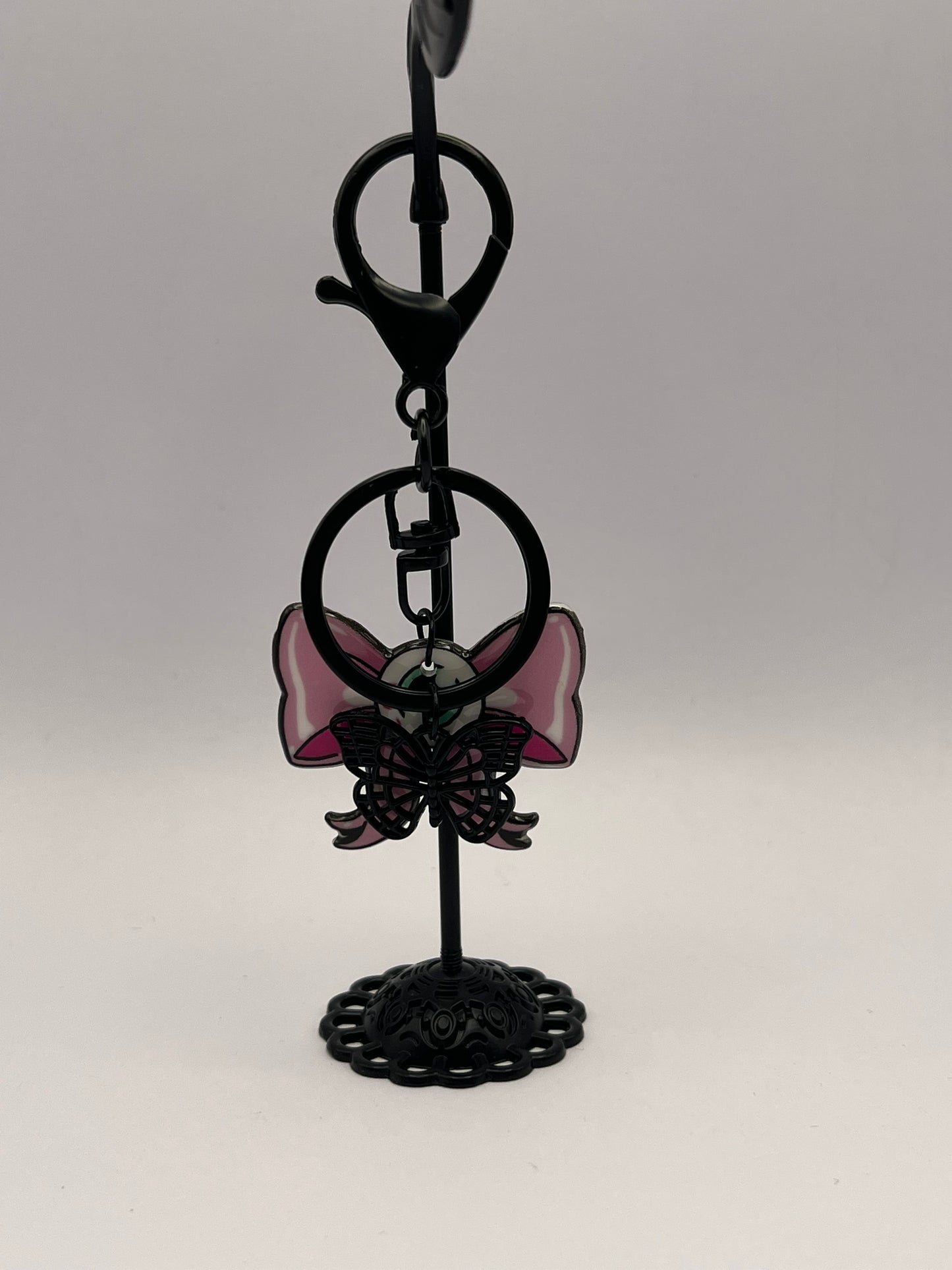 Bow & Eye Pastel Goth Kaychain