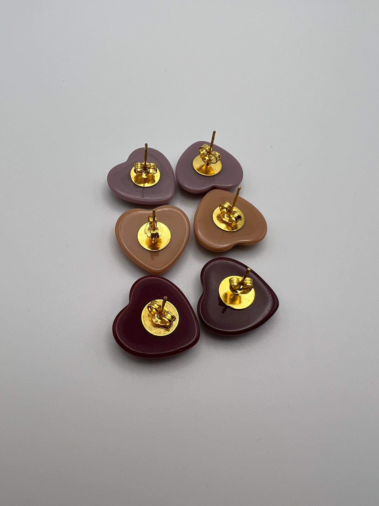 Heart Stud Earrings