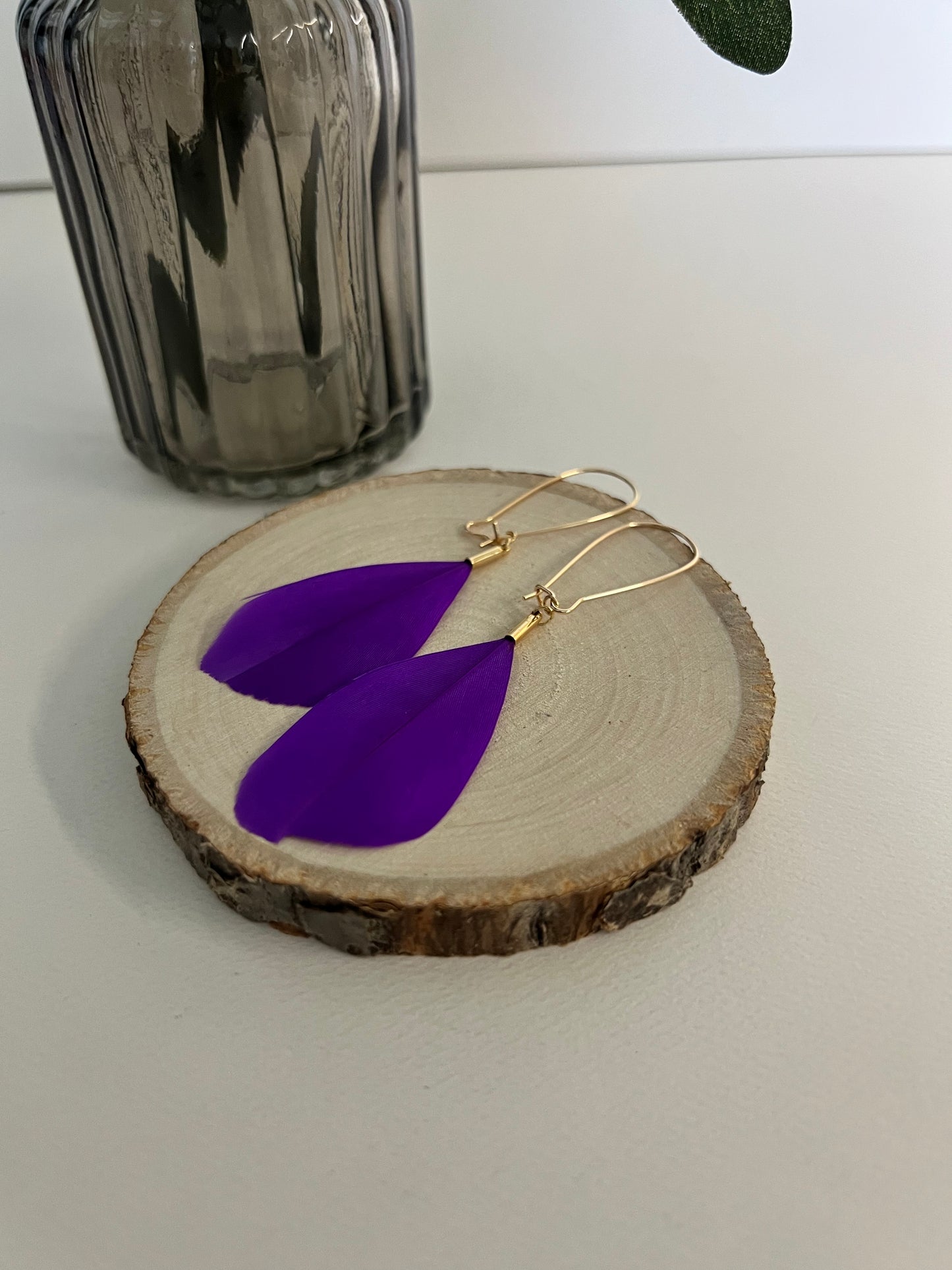 Flirty Lightweight Feather Earrings