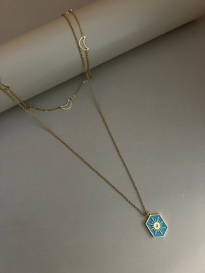 Celestial Layered Necklace