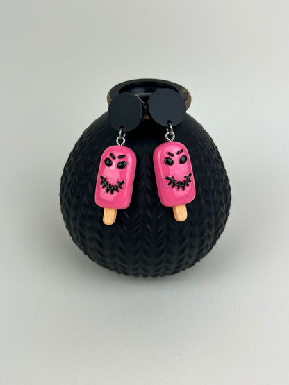 Cute Spooky Popsicles Earrings