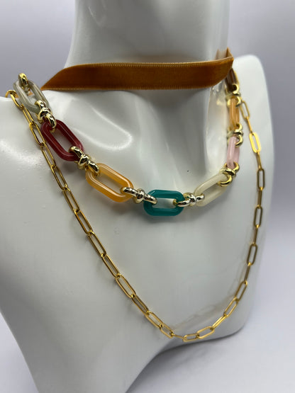 Bohemian  Layered Necklace Set