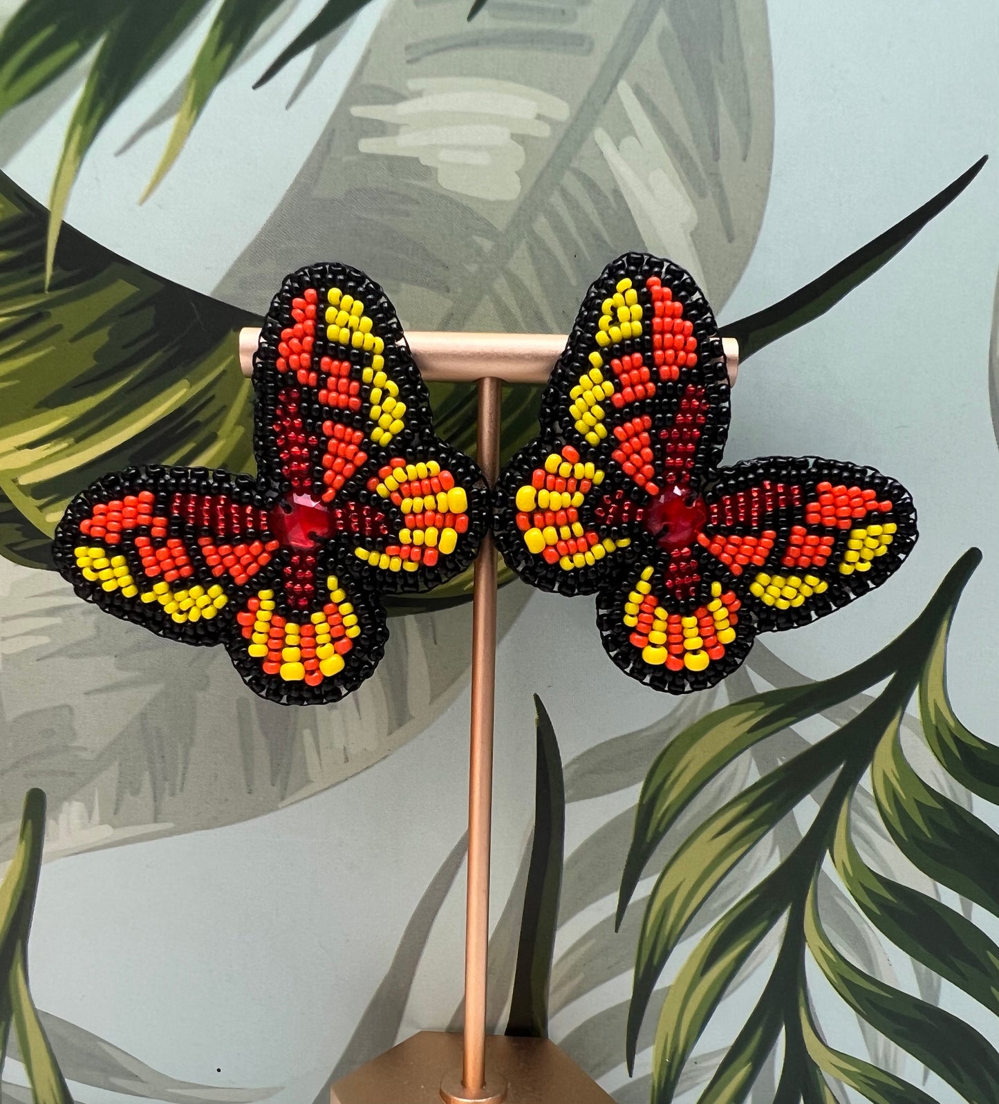 Beaded Embroidery Butterfly