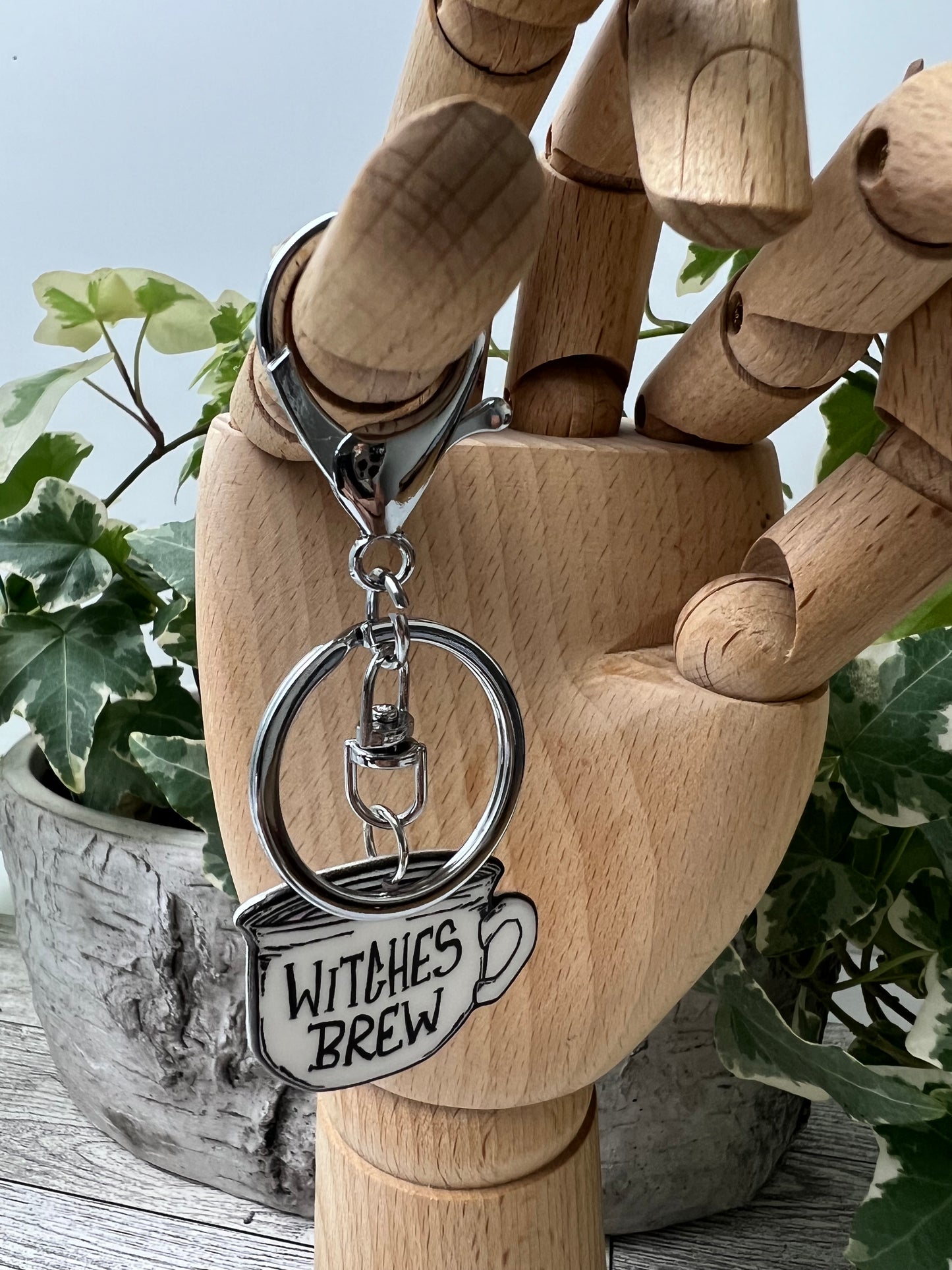 Witches Brew Pastel Goth Keychain