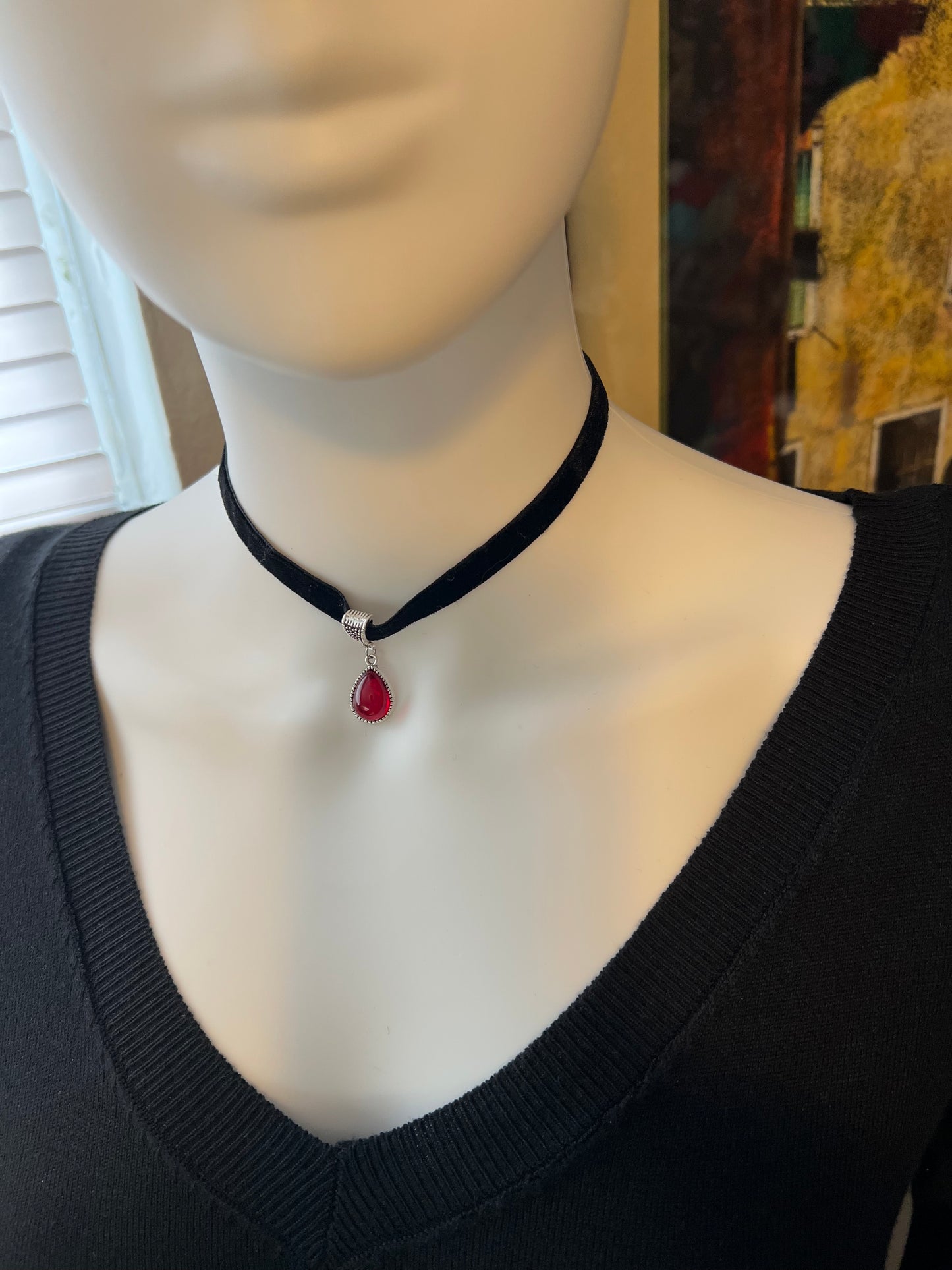 Gothic Chic Velvet Choker