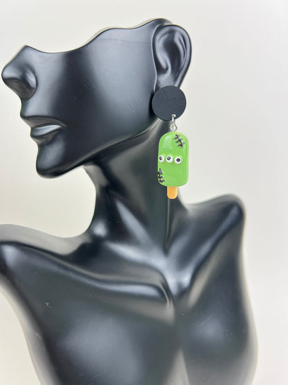 Cute Spooky Popsicles Earrings