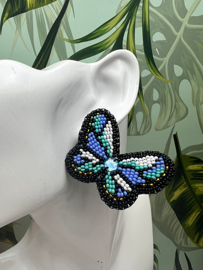 Beaded Embroidery Butterfly