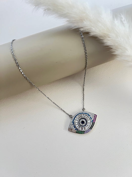 Elegant Evil Eye Necklace