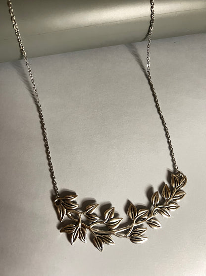 Leaf Statement Necklace