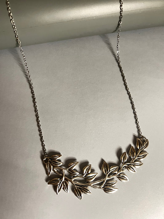 Leaf Statement Necklace