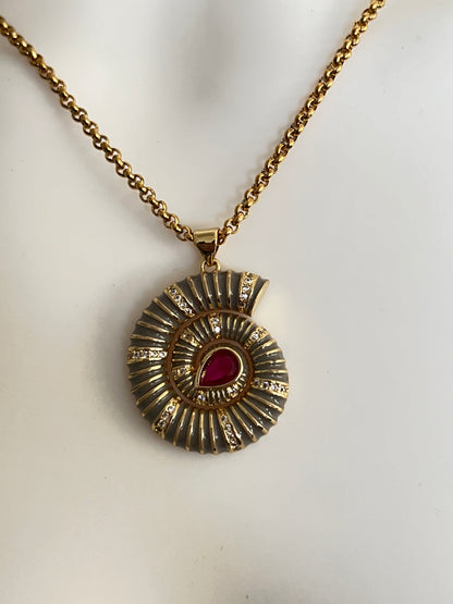 Nautilus Pendant Necklace