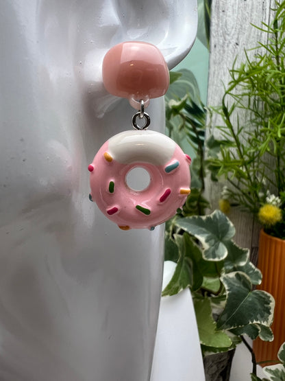 Whimsical Donut Earrings