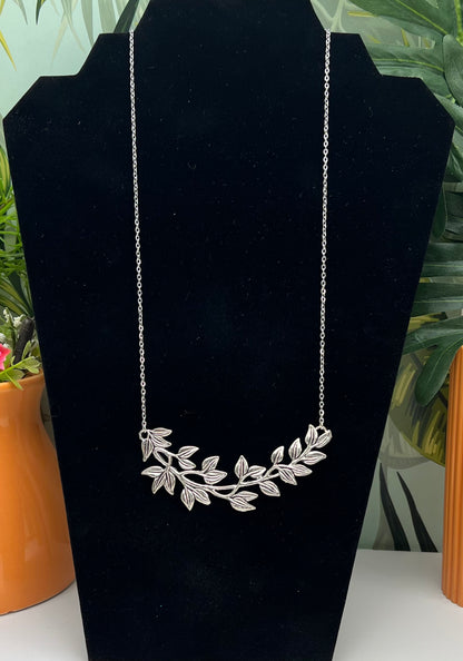 Leaf Statement Necklace