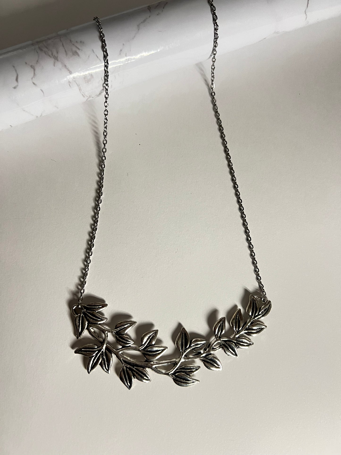 Leaf Statement Necklace