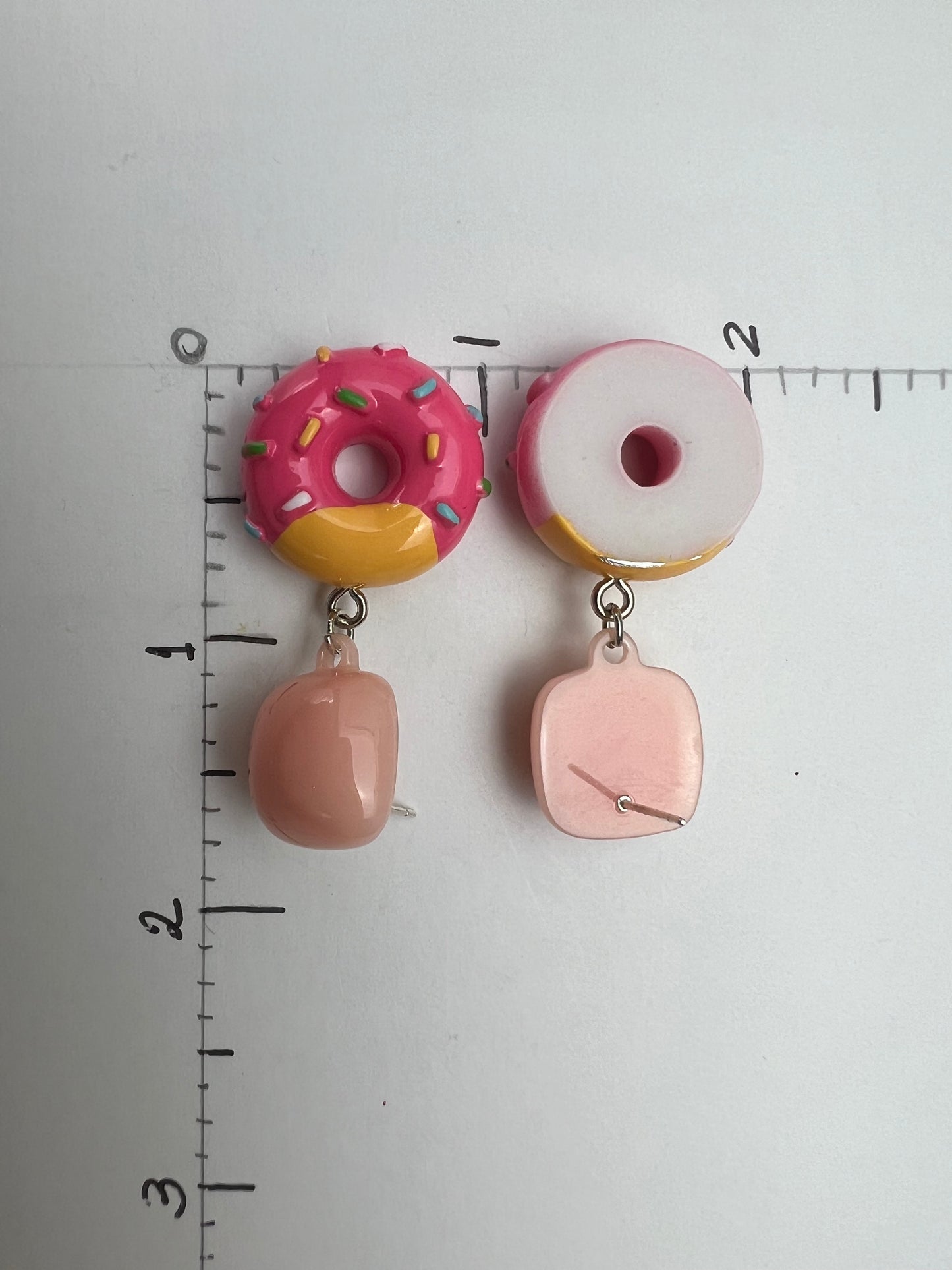 Whimsical Donut Earrings