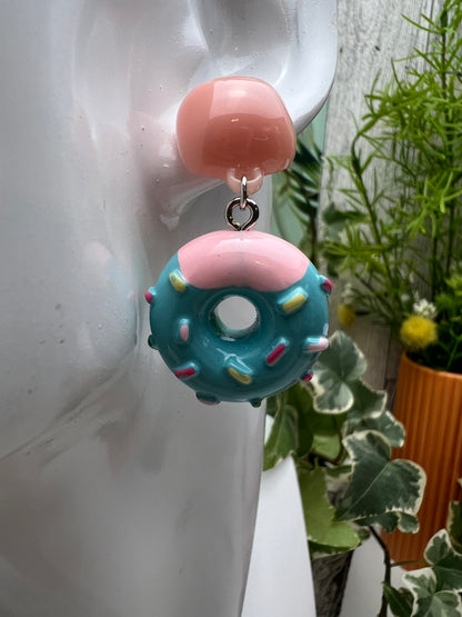 Whimsical Donut Earrings