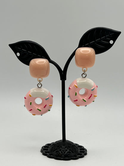 Whimsical Donut Earrings