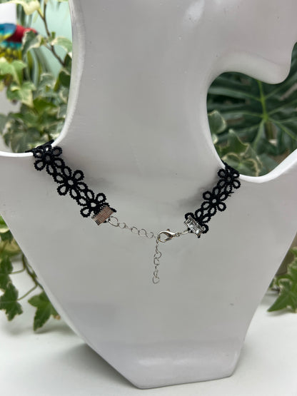 Cross & Rose Victorian Gothic Choker