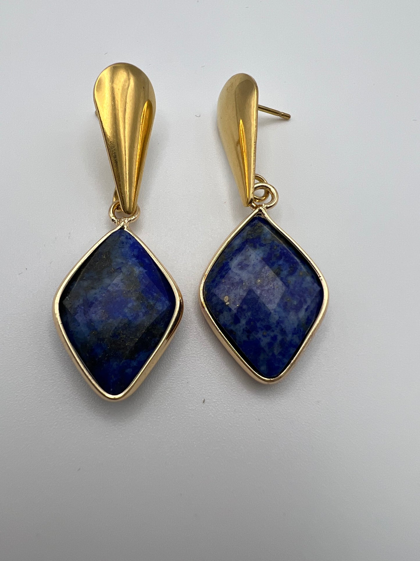 Lapis Lazuli & Aventurine Earrings