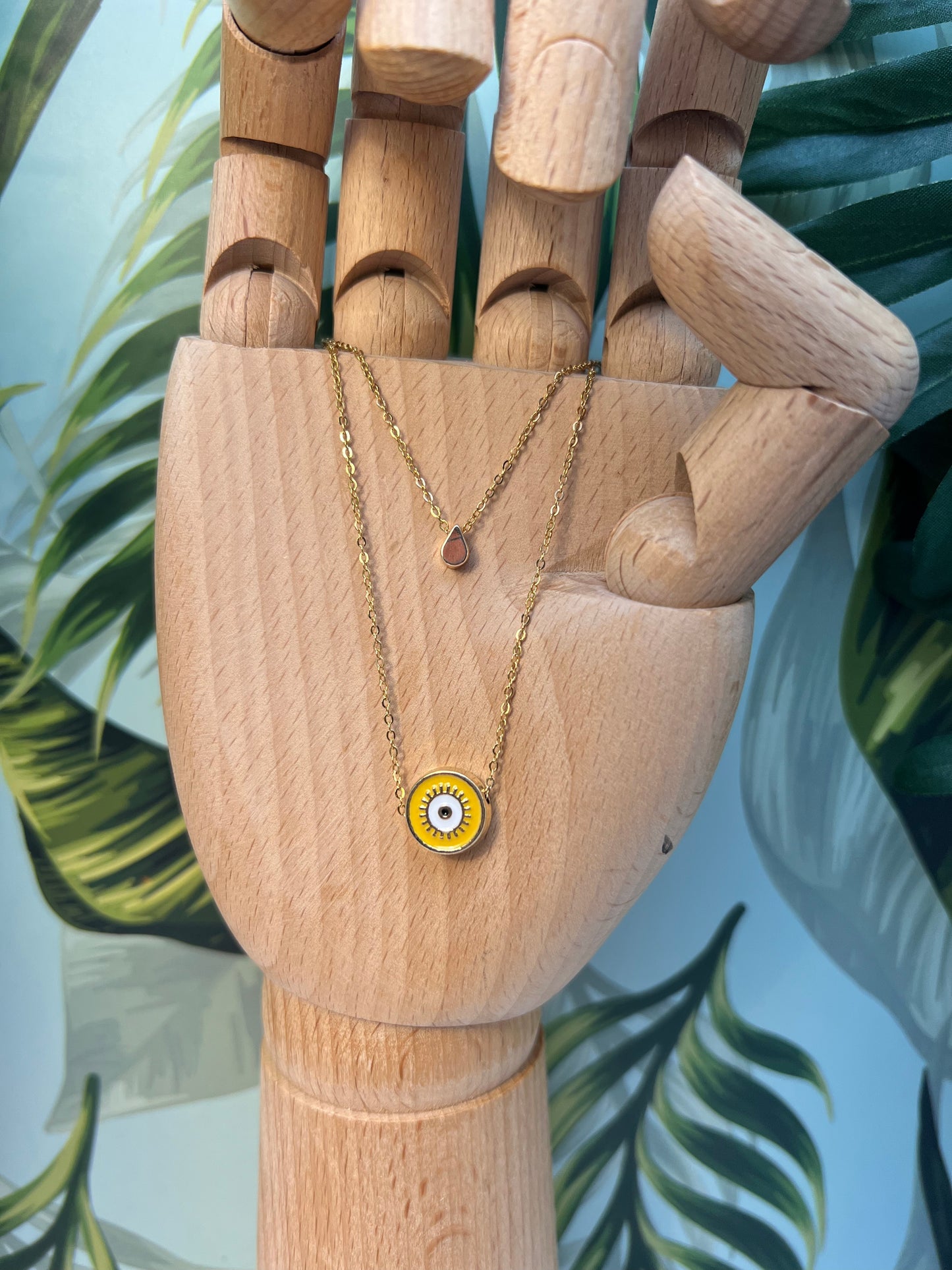 Minimalist Evil Eye Necklace