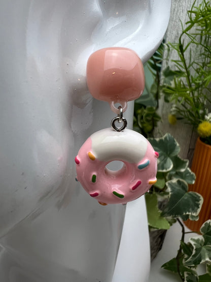 Whimsical Donut Earrings