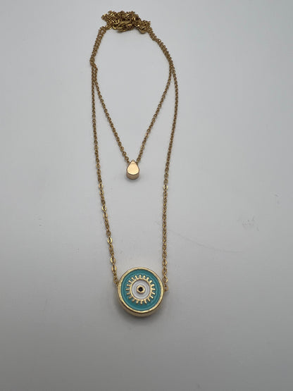 Minimalist Evil Eye Necklace